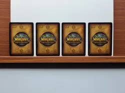 WORLD OF WARCRAFT WOW TCG x4 EPIC Cards See Description NM - Image 2