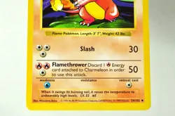 Pokemon card Ivysaur/Charmeleon/Wartortle Base Set "Shadowless" 1999 English LP - Image 3