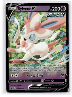 Sylveon V Promo SWSH: Sword & Shield Promo Cards SWSH202 NM - Image 1