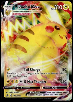 Pikachu VMAX Promo SWSH: Sword & Shield Promo Cards SWSH286 NM - Image 1
