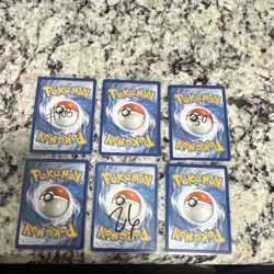 Pokemon TCG Holo V 6 Card Lot Mew Espeon Glaceon Conkeldurr - Image 2