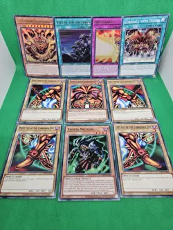 YU-GI-OH SET OF 10 LDK2 EXODIA THE FORBIDDEN ONE CARDS UNL ED MINT - Image 2