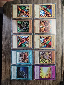 YU-GI-OH SET OF 10 LDK2 EXODIA THE FORBIDDEN ONE CARDS UNL ED MINT - Image 3