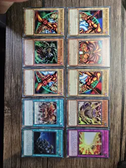 YU-GI-OH SET OF 10 LDK2 EXODIA THE FORBIDDEN ONE CARDS UNL ED MINT - Image 4