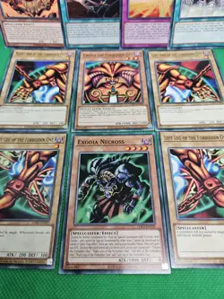 YU-GI-OH SET OF 10 LDK2 EXODIA THE FORBIDDEN ONE CARDS UNL ED MINT - Image 5