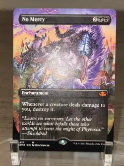 No Mercy DMR Dominaria Remastered Full Art Magic The Gathering TCG Card Game - Image 2
