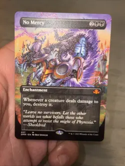 No Mercy DMR Dominaria Remastered Full Art Magic The Gathering TCG Card Game - Image 4