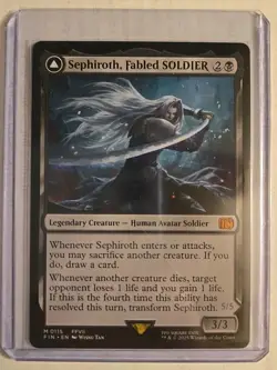 Sephiroth, Fabled SOLDIER Final Fantasy Regular Print - Image 1