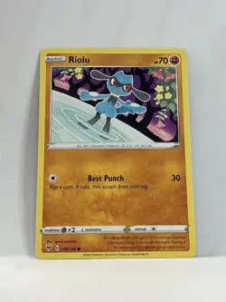 RIOLU LOVERS ONLY 💙 - 3 Card Pokemon Lot - Various Sets (2017, 2020, 2022) - NM - Image 2