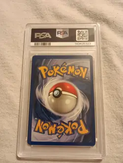 1999 Pokemon Fossil 15 Zapdos-Holo Cosmos Foil Thunderstorm Deck PSA-7 - Image 3