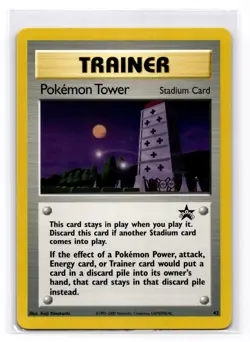 Pokemon Tower Promo WoTC Promo 42/53 NM - Image 1