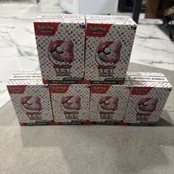 Pokemon 151 Booster Bundle Display Box EMPTY BOX ONLY - NO PACKS * - Image 1