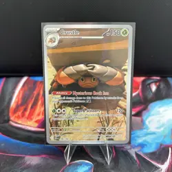 Pokemon TCG Crustle 186/182 Destined Rivals Illustration Rare NM - Image 1