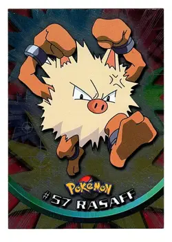 Pokemon - Topps - TV Animation Edition - #57 Rasaff - Holo - Deutsch - Image 1