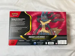 Pokemon TCG - Mega Lucario ex Figure Collection - Brand New Sealed IN HAND - Image 2