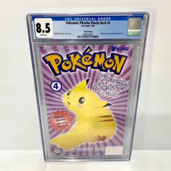 Pokemon: Pikachu Shocks Back Comic #4 (1999) - CGC 8.5 - 3rd Printing - Image 1