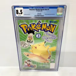 Pokemon: Pikachu Shocks Back #3 (1999) - CGC 8.5 - 3rd Printing - Image 1