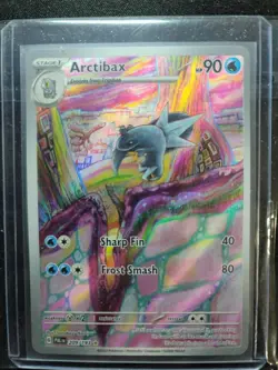 Pokemon TCG Arctibax 209/193 SV Paldea Evolved Illustration Rare - NM - Image 1