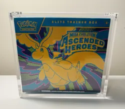 Pokemon Ascended Heroes ETB in Acrylic Case 🔥 - Image 1