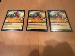 Disney Lorcana Lady Family Dog Non Foil x 3 - Image 1