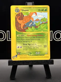 Pokemon Gloom 49/147 Aquapolis WOTC TCG Pokemon Uncommon Card Regular - Image 2