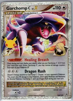 Garchomp C LV.X 145/147 Celebrations: Classic Collection - Pokemon Card - NM - Image 1