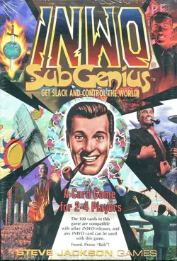 Illuminati New World Order CCG Game SubGenius Church Of Middle America Card Mint - Image 4