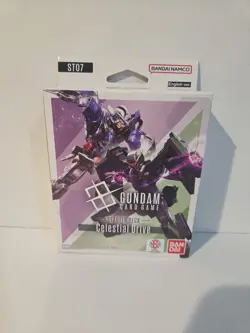 Gundam TCG Card Game Celestial Drive Starter Deck (ST07) New Sealed - Image 1