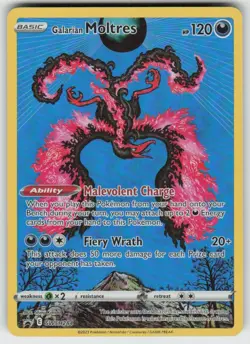Holo Foil Galarian Moltres - SWSH284 Promo SWSH: Sword & Shield Promo Cards - Image 1