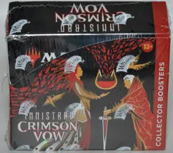Crimson Vow Collector Booster Box Magic the Gathering MTG English Factory Sealed - Image 1