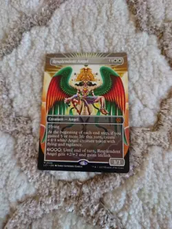MTG Resplendent Angel (Borderless) The Lost Caverns of Ixalan Regular 334 NM - Image 3