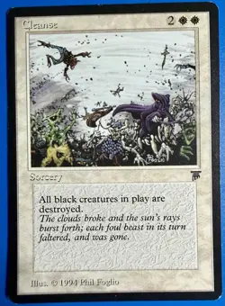 1 BANNED MTG Cleanse | Legends (LEG) | 1994 | NM - Image 1