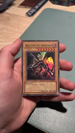 Red-Eyes B. Dragon: LOB-070 - Vintage - Ultra Rare - Near Mint - YuGiOh - Image 4