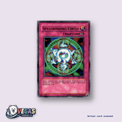 Yu-Gi-Oh! Vintage 2002 Unlimited Spellbinding Circle Ultra Rare Holo SRL-006 NM - Image 1