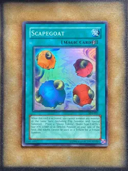 Yugioh Scapegoat SDJ-041 Super Rare NM - Image 1