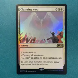 MTG NM: Cleansing Nova - Core Set 2019 (M19) 009/280, Holo/Foil, English - Image 1