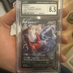 Pokemon Darkrai v TCG Astral Radiance Holo Ultra Rare Card 098/189 NM Condition - Image 1