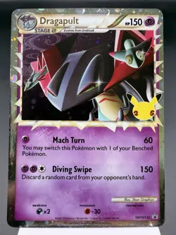 Dragapult SWSH132 - Ultra Rare - Sword & Shield Promo Pokemon Card NM - Image 1