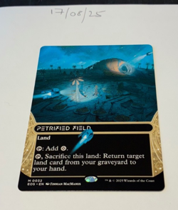 Magic the Gathering MTG Petrified Field (032) x1 Mythic Card NM/M Stellar - Image 1