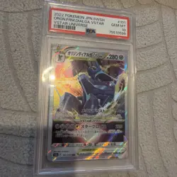 2022 POKEMON JPN SWORD & SHIELD VSTAR UNIVERSE ORIGIN FORME DIALGA VSTAR PSA 10 - Image 1