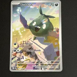 Pokemon TCG Trubbish Card 140/086 White Flare - Image 1