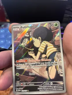 Pokemon TCG Twilight Masquerade Polchageist #171/167 Illustration Rare NM - Image 1