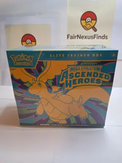 Pokemon TCG: Mega Evolution Ascended Heroes ETB - Elite Trainer Box - Image 1