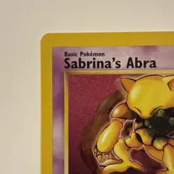 Sabrina's Abra - 19 [WoTC Promo] Pokemon TCG - BLACK STAR PROMO - LP - Image 2