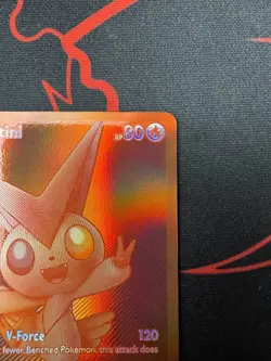 MINTY - Victini 172/086 Monochrome WHT Pokemon TCG- Black Bolt White Flare - Image 3