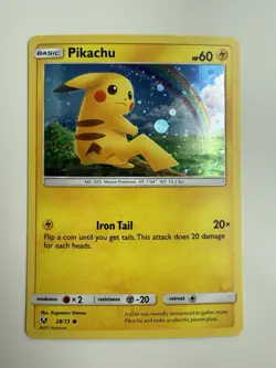 Pokemon TCG - Pikachu Cosmo Holo Costco Canada 28/73 - Shining Legends - Image 1