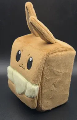 Pokemon TCG Eevee Plush Deck Box From SPC Super Premium Collection Fuzzy Box New - Image 2
