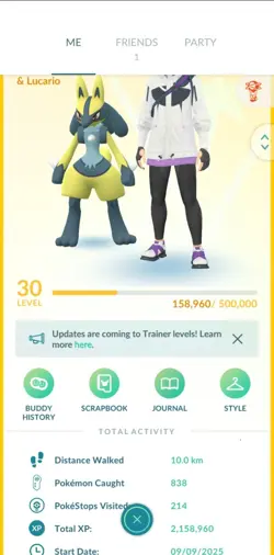 Pokemon Go (Stage 30) Shiny Lucario ( 66 Shinys ) - Image 1
