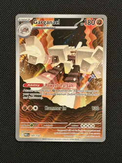 Garganacl 147/132 - Pokemon TCG - Mega Evolution Base Set - Image 1