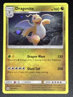 Dragonite 096/149 Miscellaneous Cards & Products Pokemon Card TCG - Image 1